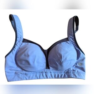 Lululemon Athletica Ta Ta Tamer II Sports Bra Lullaby / Cadet Blue Size 32D